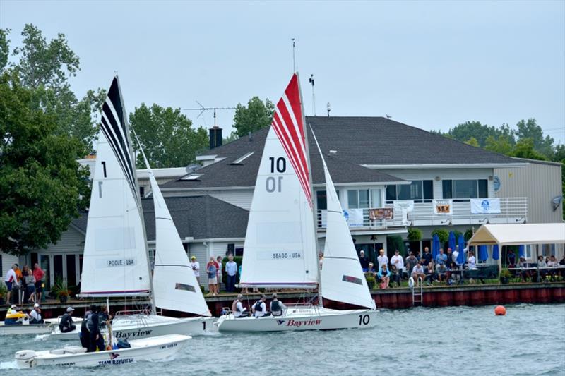 Detroit Cup 2018 photo copyright Martin Chumiecki / Bayview YC taken at Bayview Yacht Club and featuring the Match Racing class