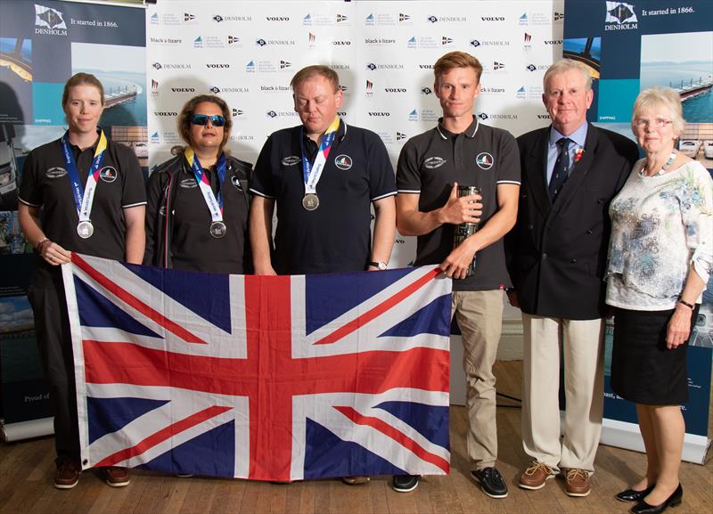 Blind Match Racing Worlds prizewinners photo copyright Neill Ross / www.neillrossphoto.co.uk taken at Royal Northern & Clyde Yacht Club and featuring the Match Racing class