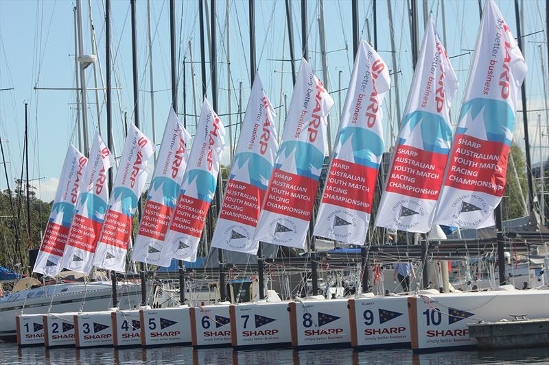 Sharp has supported the Australian Youth Match Racing Championship since 2016 photo copyright Nick Fondas taken at Cruising Yacht Club of Australia and featuring the Match Racing class