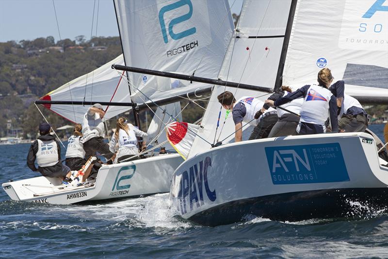 Harken International Youth Match Racing Championship 2017 photo copyright Jimmy taken at Royal Prince Alfred Yacht Club and featuring the Match Racing class