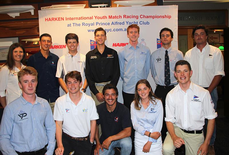 Harken Skippers at the Royal Prince Alfred Yacht Club photo copyright Royal Prince Alfred Yacht Clu taken at Royal Prince Alfred Yacht Club and featuring the Match Racing class