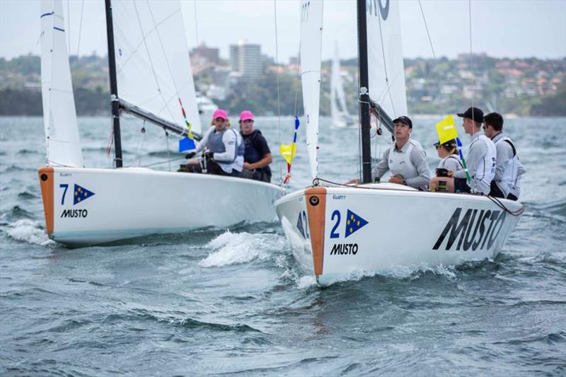 12 teams will be competing throughout the week with some wild weather predicted - Musto Youth International Match Racing Regatta photo copyright Cruising Yacht Club of Australia taken at Cruising Yacht Club of Australia and featuring the Match Racing class