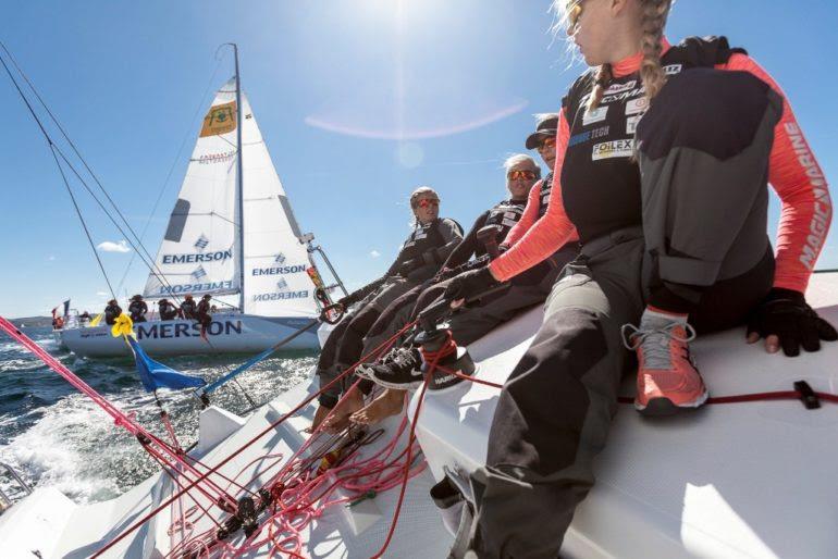 Women's International Match Racing Series photo copyright WIM Series taken at St. Thomas Yacht Club and featuring the Match Racing class