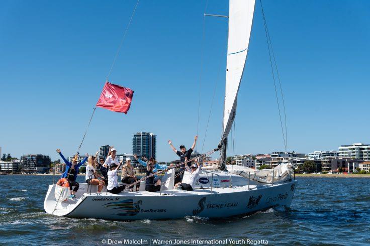 2019 Warren Jones International Youth Regatta photo copyright Drew Malcolm Photography taken at Royal Perth Yacht Club and featuring the Match Racing class