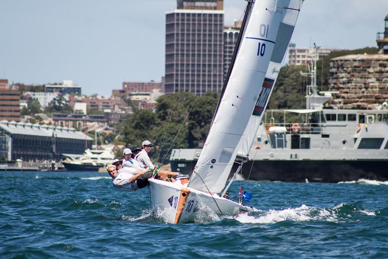 Hardy Cup 2018 on a busy Sydney Harbour - photo © Darcie C Photography