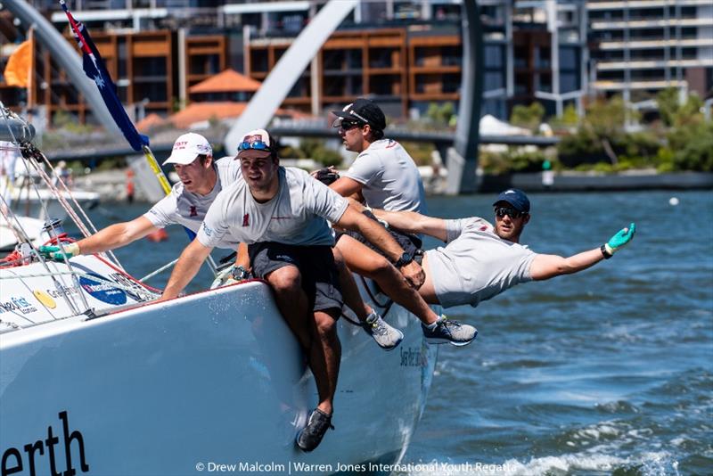 2019 Warren Jones International Youth Regatta - Day 5 photo copyright Drew Malcolm taken at Royal Perth Yacht Club and featuring the Match Racing class