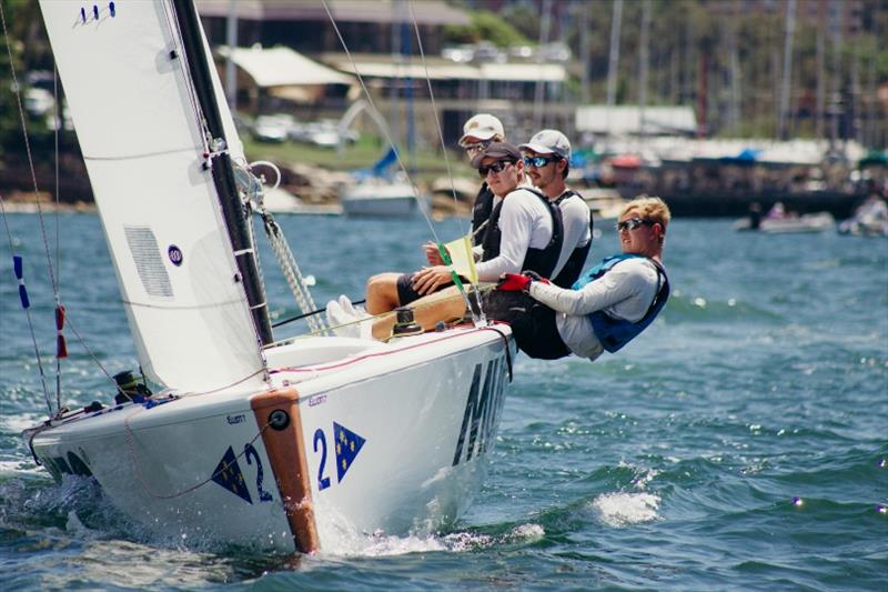 Nick Egnot-Johnson RNZYS - Hardy Cup, Day 1 photo copyright Darcie C Photography taken at Royal Sydney Yacht Squadron and featuring the Match Racing class