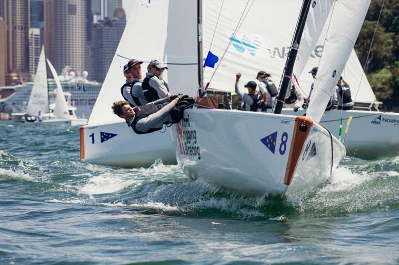 Perfect conditions - Hardy Cup, Day 1 photo copyright Darcie C Photography taken at Royal Sydney Yacht Squadron and featuring the Match Racing class