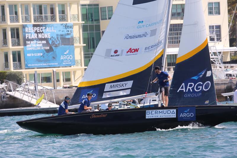 Australian skipper Torvar Mirsky returns for his fifth Argo Group Gold Cup and looking to improve on last year's third-place finish. Mirsky won the Argo Group Gold Cup in 2011 photo copyright Charles Anderson taken at Royal Bermuda Yacht Club and featuring the Match Racing class