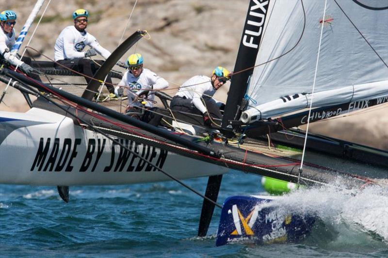 Six-time Match Racing World Champion Ian Williams (GBR), Team GAC Pindar photo copyright Ian Roman taken at Royal Gothenburg Yacht Club and featuring the Match Racing class