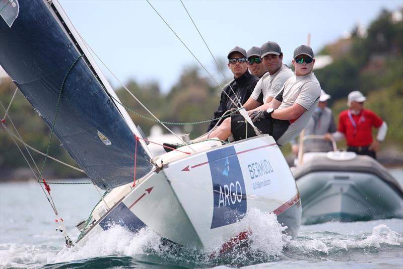 Australian skipper Torvar Mirsky and crew placed second in the round robin and advanced to the quarterfinal round - Argo Group Gold Cup - photo © Charles Anderson