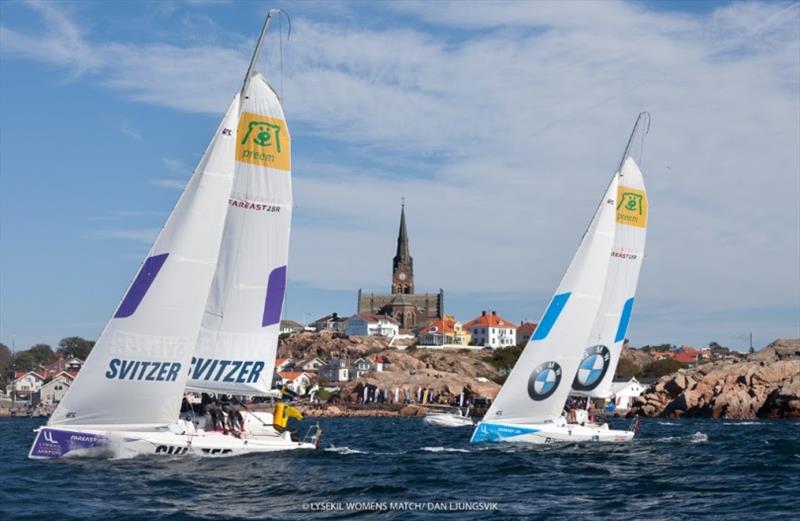 Lysekil Women's Match 2019 photo copyright Dan Ljungsvik taken at  and featuring the Match Racing class