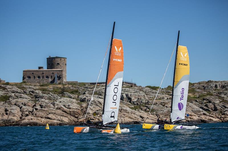 Repechage on day 2 of the World Match Racing Tour Championship Final at Marstrand photo copyright Patrick Malmer taken at  and featuring the Match Racing class