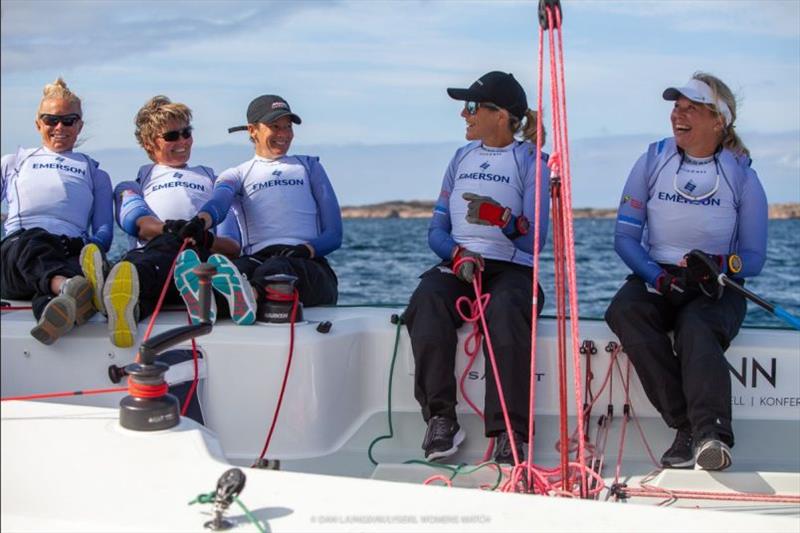 Team Emerson - Lysekil Women's Match Racing Worlds 2019 photo copyright Dan Ljungsvik taken at  and featuring the Match Racing class