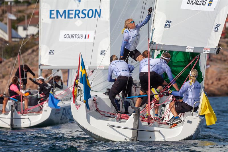 Day 4 - Lysekil Women's Match 2019 photo copyright Dan Ljungsvik / LWM taken at  and featuring the Match Racing class