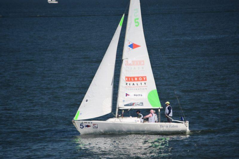 Pearson Potts and his crew claimed the Prince of Wales Bowl and the U.S. Match Racing Championship for the second year running - photo © Scott Armstrong/St. Francis Yacht Club