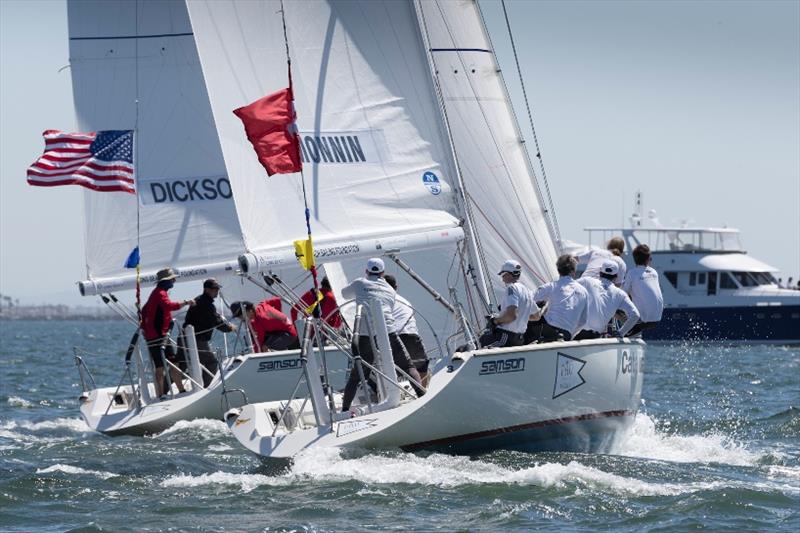 The Congressional Cup® Regatta, Long Beach CA photo copyright Ian Roman taken at Long Beach Yacht Club and featuring the Match Racing class