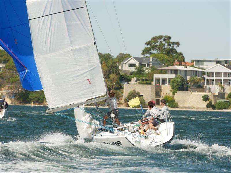 Wind strength increases for Final Series - JESS Match Cup 2020 - photo © Tom Hodge