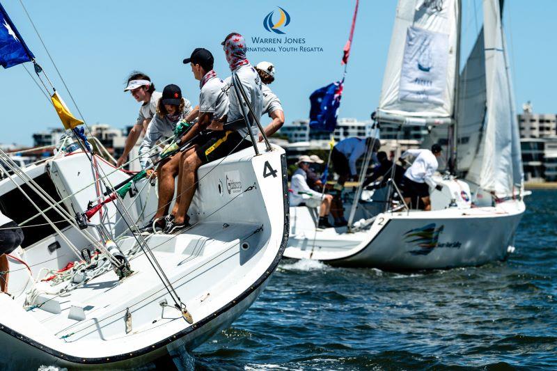 2020 Warren Jones International Youth Regatta photo copyright Drew Malcolm Photography taken at Royal Perth Yacht Club and featuring the Match Racing class