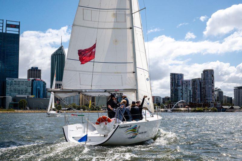 2020 Warren Jones International Youth Regatta - Day 4 photo copyright Drew Malcolm taken at Royal Perth Yacht Club and featuring the Match Racing class