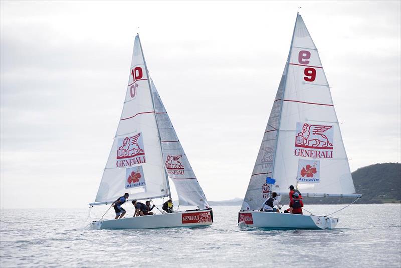 Aircalin Match Racing Cup 2020 photo copyright Laurence Bouchet taken at Cercle Nautique Calédonien and featuring the Match Racing class