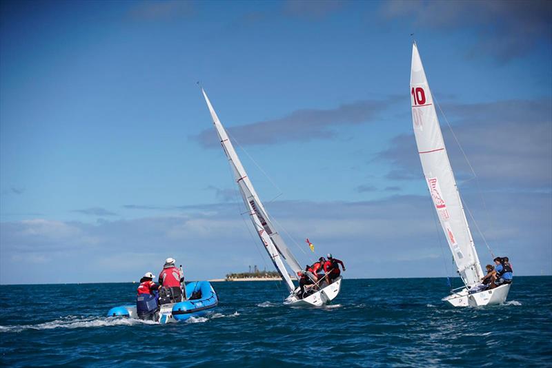 Aircalin Match Racing Cup 2020 photo copyright Laurence Bouchet taken at Cercle Nautique Calédonien and featuring the Match Racing class