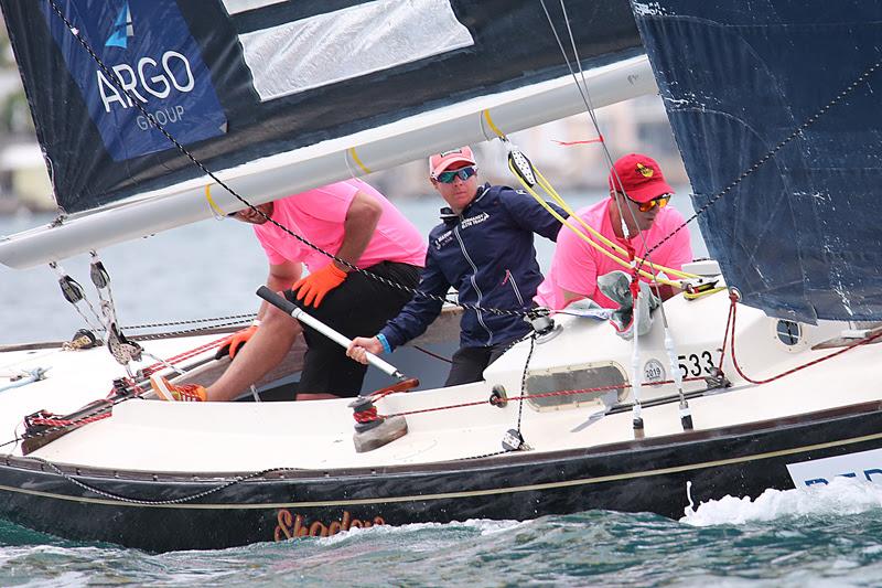 Frenchwoman Pauline Courtois, seen in action last year, is one of two women skippers in the 70th Bermuda Gold Cup and 2020 Open Match Racing World Championship photo copyright Charles Anderson taken at Royal Bermuda Yacht Club and featuring the Match Racing class