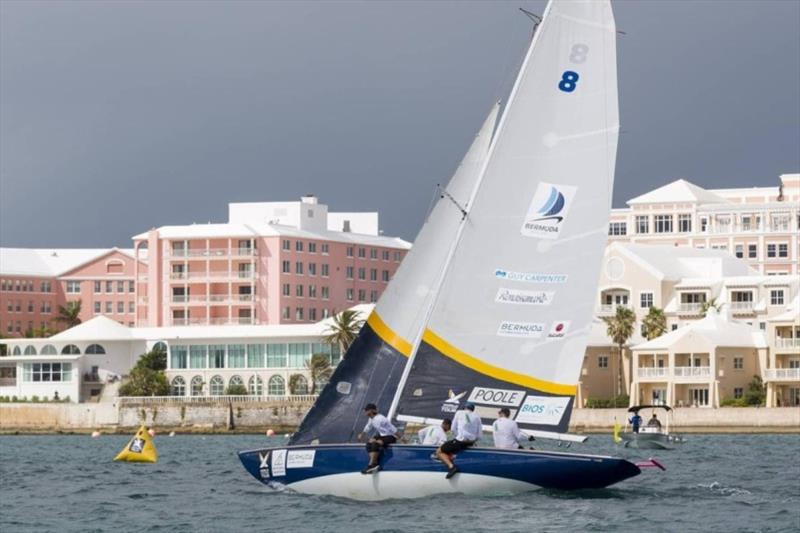 Poole fifth at the Bermuda Gold Cup photo copyright Charles Anderson / RBYC taken at Royal Bermuda Yacht Club and featuring the Match Racing class