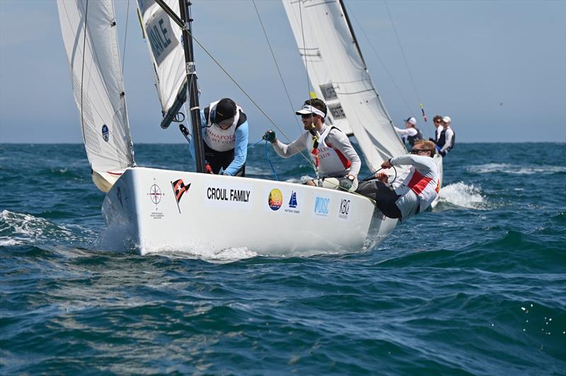 Porter Kavle (USA, Annapolis YC) sailing against Marius Westerlind (SWE, Royal Gothenburg YC) - 54th Governor's Cup - photo © Tom Walker