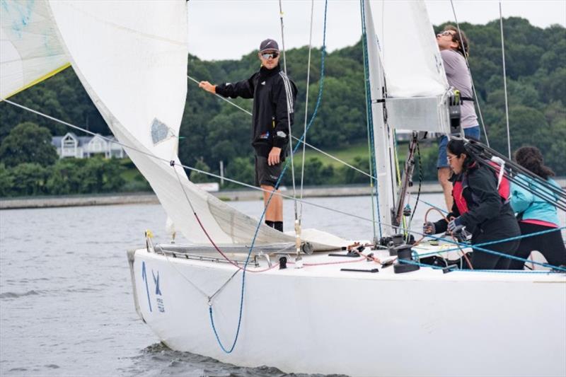 World Match Racing Tour Academy comes to Oakcliff photo copyright Oakcliff Sailing taken at Oakcliff Sailing Center and featuring the Match Racing class