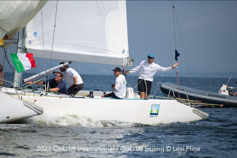 Chris Poole (USA), Riptide Racing - 2021 Oakcliff International photo copyright Lexi Pline taken at  and featuring the Match Racing class