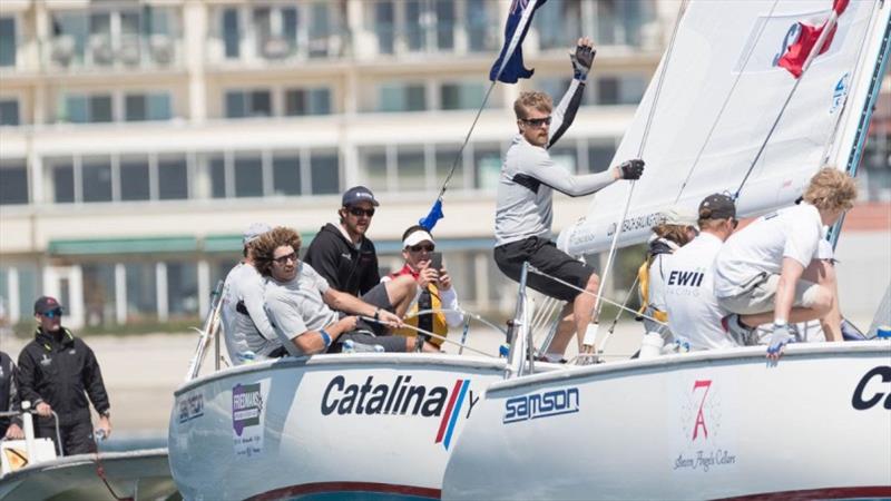 Congressional Cup photo copyright Ian Roman / WMRT taken at Long Beach Yacht Club and featuring the Match Racing class