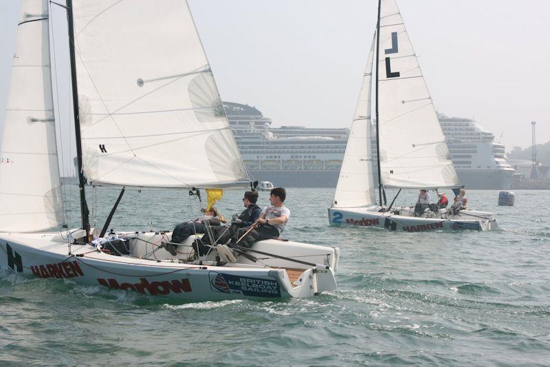 Harken RYA Youth Match Racing Championship  photo copyright Jack Fenwick taken at Weymouth & Portland Sailing Academy and featuring the Match Racing class