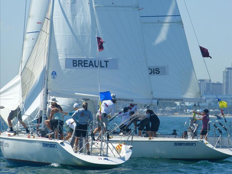 Nicole Breault (USA) and Pauline Courtois (FRA) - Ficker Cup - photo © World Match Racing Tour