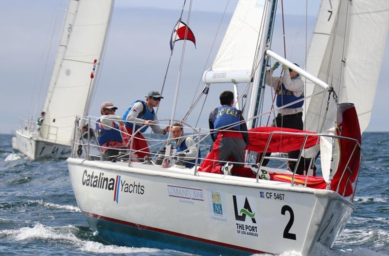 2021 U.S. Match Racing Championship photo copyright US Sailing taken at Long Beach Yacht Club and featuring the Match Racing class