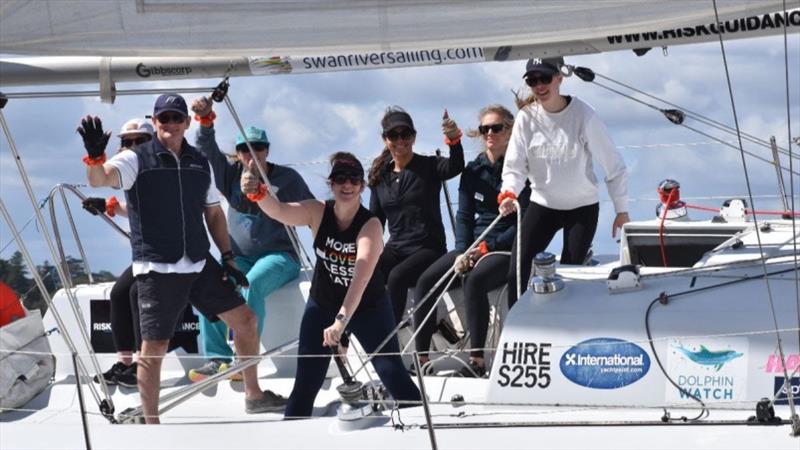 Corporate Sailing photo copyright Drew Malcolm taken at Royal Freshwater Bay Yacht Club and featuring the Match Racing class