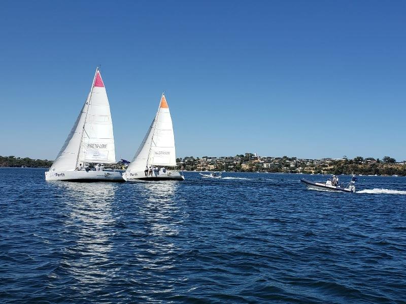2022 Perth Youth Cup photo copyright Swan River Sailing taken at Royal Freshwater Bay Yacht Club and featuring the Match Racing class