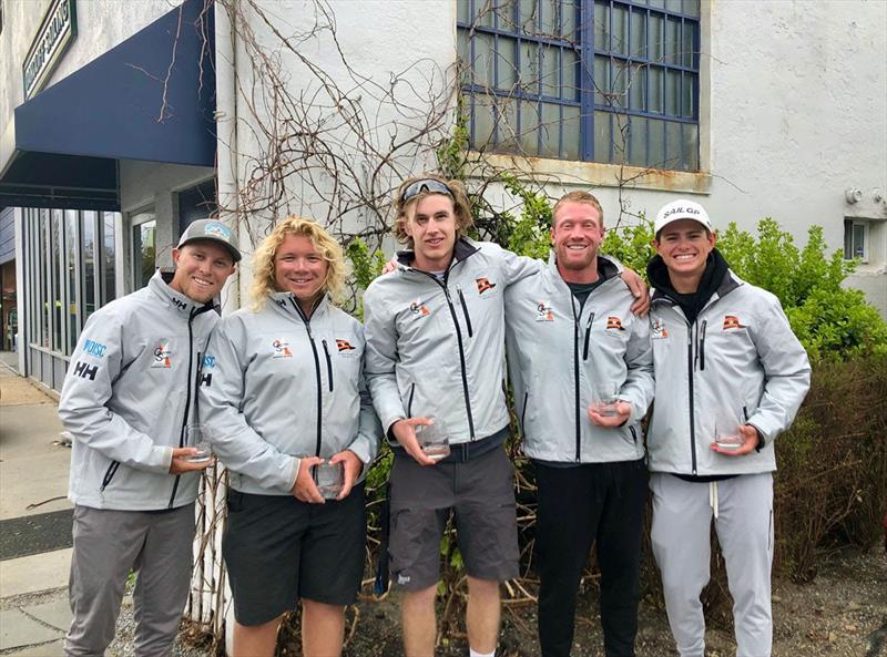 US Match Race Championships - Petersen's team are all smiles with the win photo copyright Oakcliff Sailing taken at Oakcliff Sailing Center and featuring the Match Racing class