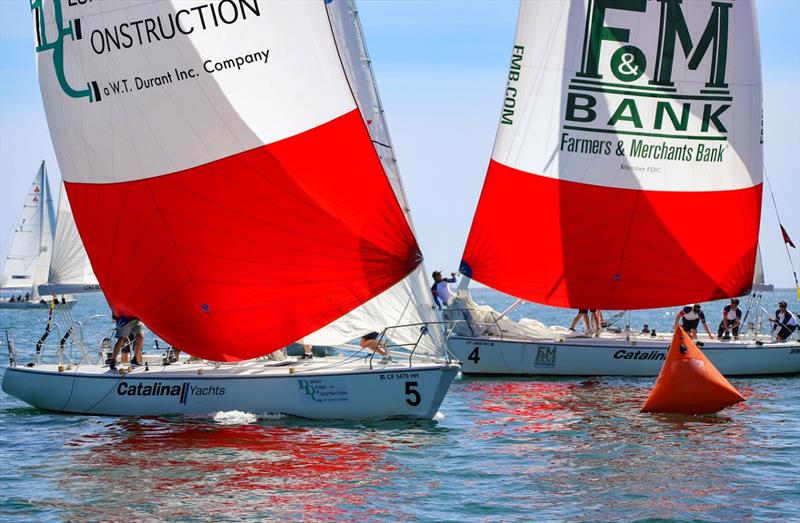 Ficker Cup Regatta photo copyright Bronny Daniels taken at Long Beach Yacht Club and featuring the Match Racing class