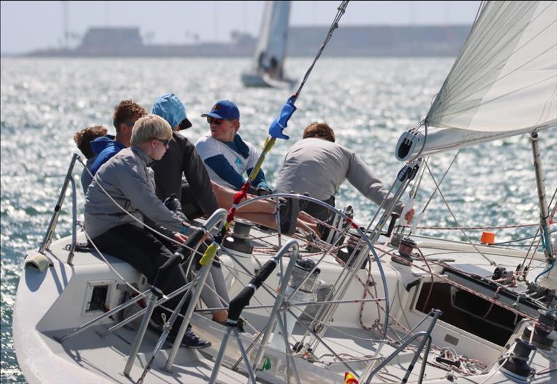 Ficker Cup 2022 day 1 photo copyright Bronny Daniels taken at Long Beach Yacht Club and featuring the Match Racing class