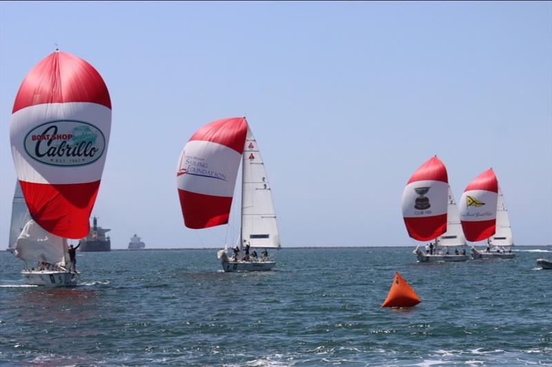 Ficker Cup 2022 day 2 photo copyright Bronny Daniels taken at Long Beach Yacht Club and featuring the Match Racing class