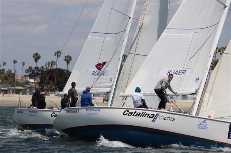 Ficker Cup 2022 Final day photo copyright Bronny Daniels taken at Long Beach Yacht Club and featuring the Match Racing class