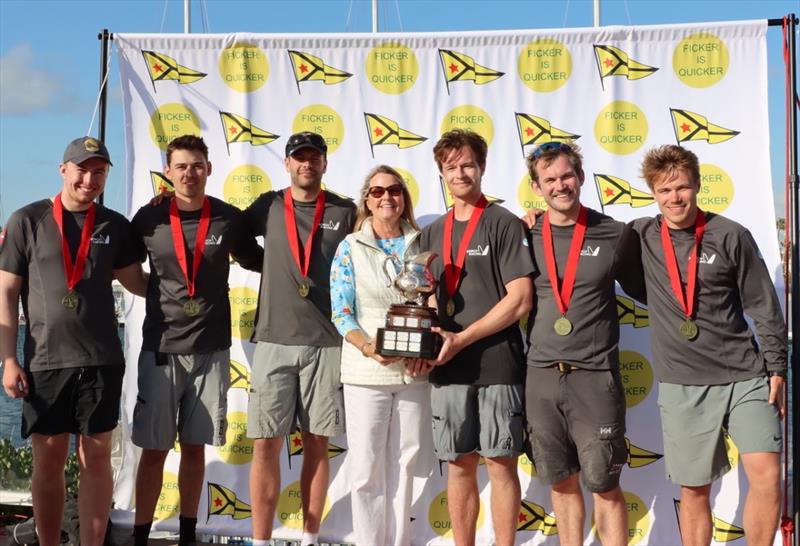 Ficker Cup 2022 winners photo copyright Bronny Daniels taken at Long Beach Yacht Club and featuring the Match Racing class