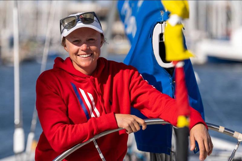 Elizabeth Whitener, Stars Stripes Team USA at the 57th Congressional Cup photo copyright Ian Roman / WMRT taken at Long Beach Yacht Club and featuring the Match Racing class