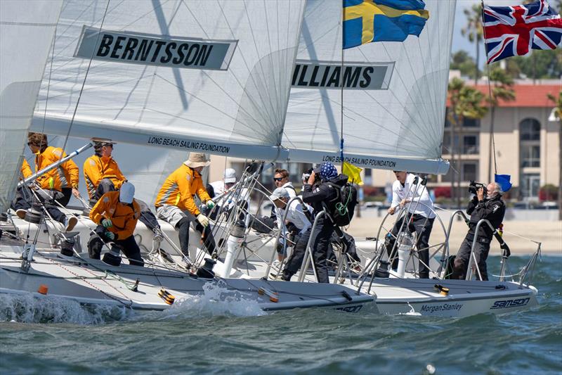 57th Congressional Cup Day 4 photo copyright Ian Roman / WMRT taken at Long Beach Yacht Club and featuring the Match Racing class