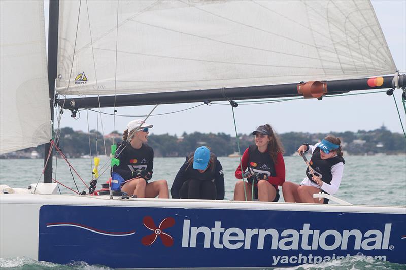 Harken Youth International Match Racing Cup photo copyright William Woodworth / RNZYS taken at Royal New Zealand Yacht Squadron and featuring the Match Racing class