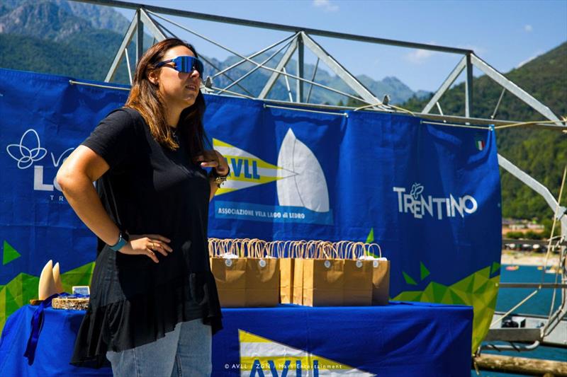 Camilla Baruzzi, President of the Associazione Vela Lago di Ledro -  2022 OM International Ledro Match Race photo copyright AVLL / Zerogradinord taken at  and featuring the Match Racing class