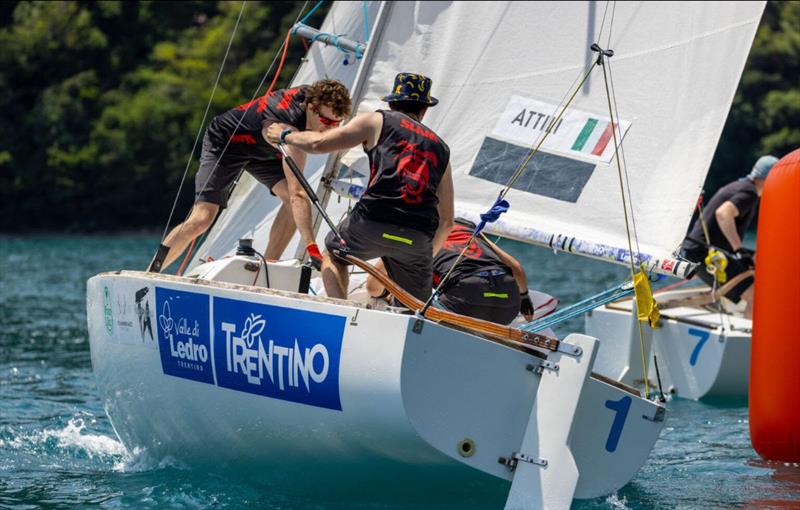 2022 OM International Ledro Match Race photo copyright AVLL / Zerogradinord taken at  and featuring the Match Racing class