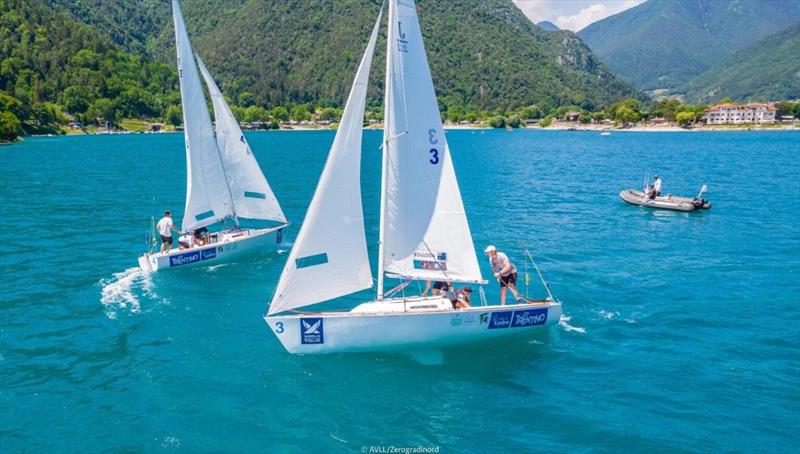 2022 OM International Ledro Match Race photo copyright AVLL / Zerogradinord taken at  and featuring the Match Racing class