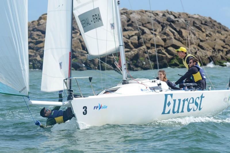 Youth Match Racing World Championship day 1 - photo © Bruno Bouvry / APCC